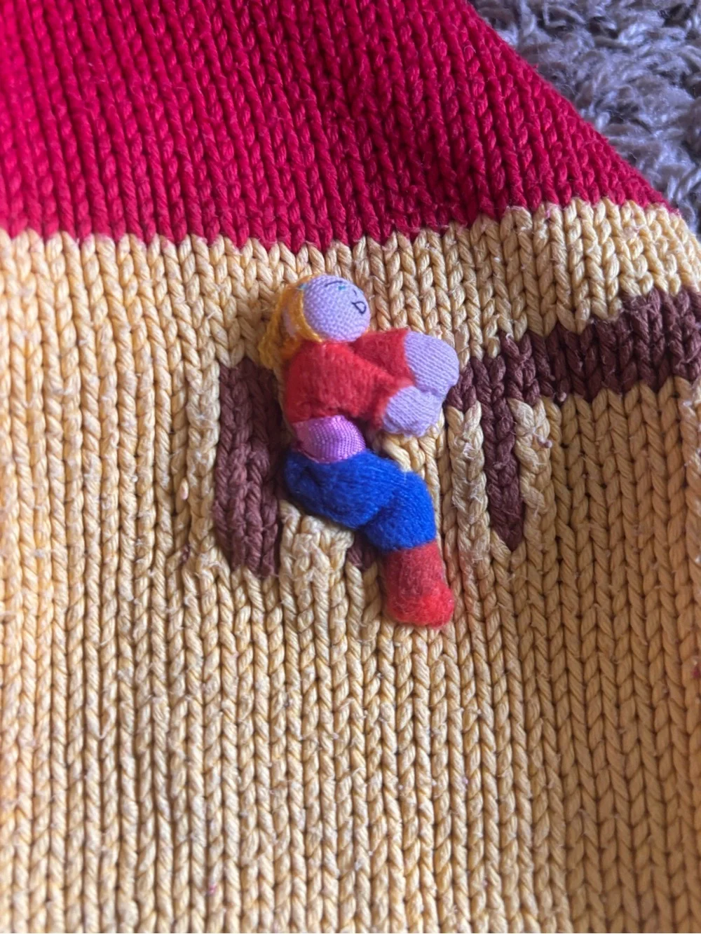 Vintage Suzy Smith Classroom 3D Sweater